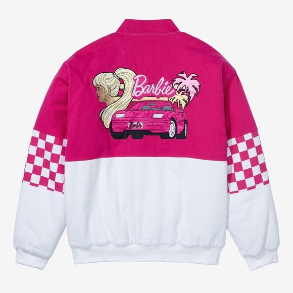 Barbie Checkered Racing Jacket -‎ BoxLunch Exclusive - Picture 2 of 2